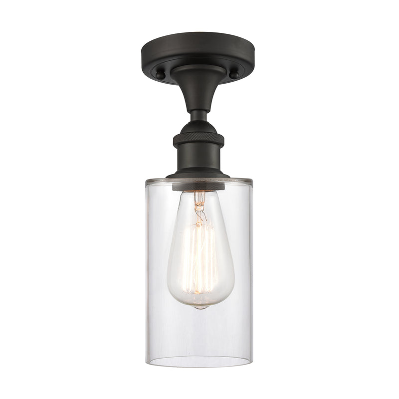 Innovations Lighting Clymer 1 Light Semi-Flush Mount Part Of The Ballston Collection 516-1C-OB-G802