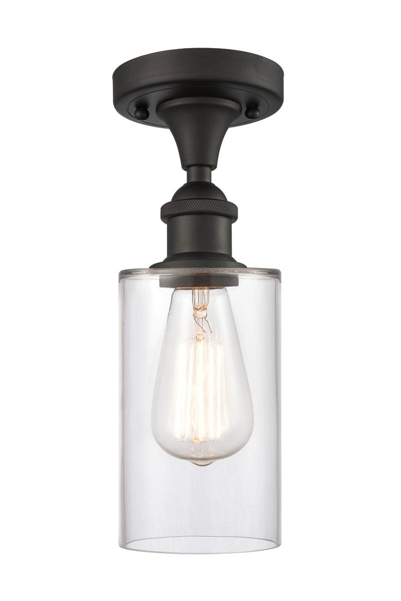 Innovations Lighting Clymer 1 Light Semi-Flush Mount Part Of The Ballston Collection 516-1C-OB-G802-LED