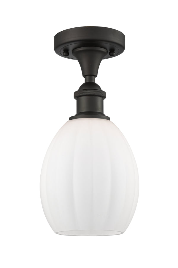 Innovations Lighting Eaton 1 Light Semi-Flush Mount Part Of The Ballston Collection 516-1C-OB-G81-LED