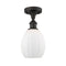 Innovations Lighting Eaton 1 Light Semi-Flush Mount Part Of The Ballston Collection 516-1C-OB-G81