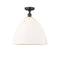 Innovations Lighting Ballston Dome 1 Light 16" Semi-Flush Mount 516-1C-OB-GBD-161