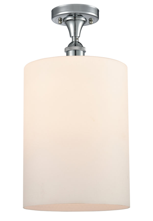 Innovations Lighting Large Cobbleskill 1 Light Semi-Flush Mount Part Of The Ballston Collection 516-1C-PC-G111-L-LED