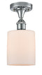 Innovations Lighting Cobbleskill 1 Light Semi-Flush Mount Part Of The Ballston Collection 516-1C-PC-G111-LED