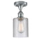 Innovations Lighting Cobbleskill 1 Light Semi-Flush Mount Part Of The Ballston Collection 516-1C-PC-G112