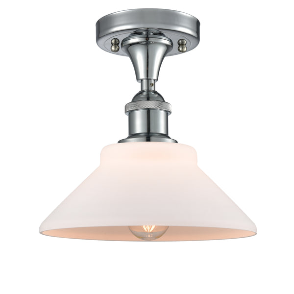 Innovations Lighting Orwell 1 Light Semi-Flush Mount Part Of The Ballston Collection 516-1C-PC-G131