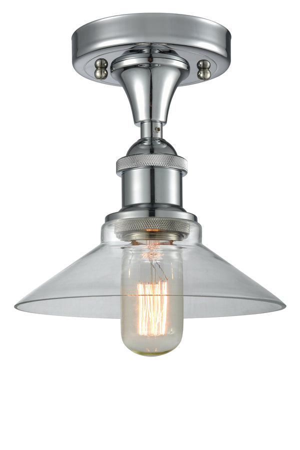 Innovations Lighting Orwell 1 Light Semi-Flush Mount Part Of The Ballston Collection 516-1C-PC-G132-LED