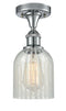 Innovations Lighting Caledonia 1 Light Semi-Flush Mount Part Of The Ballston Collection 516-1C-PC-G2511-LED
