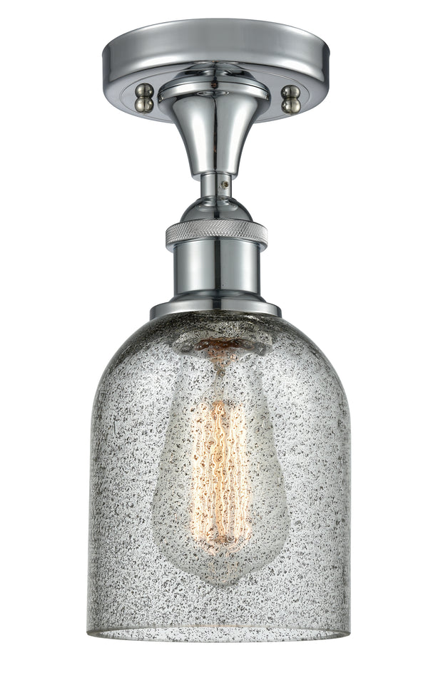 Innovations Lighting Caledonia 1 Light Semi-Flush Mount Part Of The Ballston Collection 516-1C-PC-G257-LED