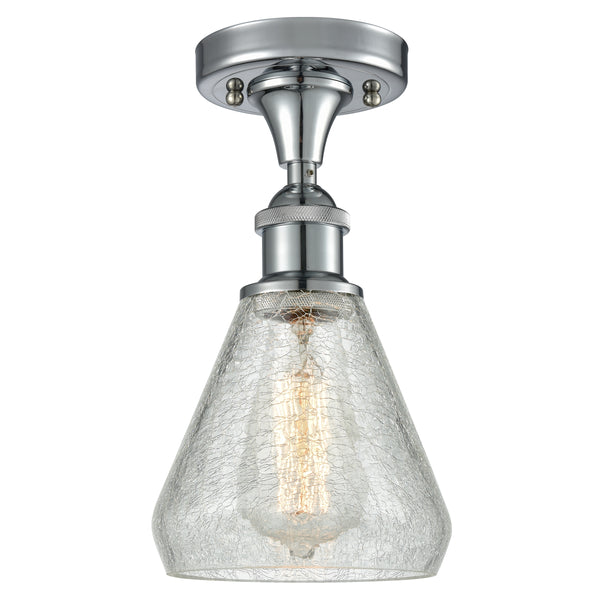 Innovations Lighting Conesus 1 Light Semi-Flush Mount Part Of The Ballston Collection 516-1C-PC-G275
