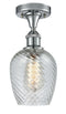Innovations Lighting Salina 1 Light Semi-Flush Mount Part Of The Ballston Collection 516-1C-PC-G292-LED