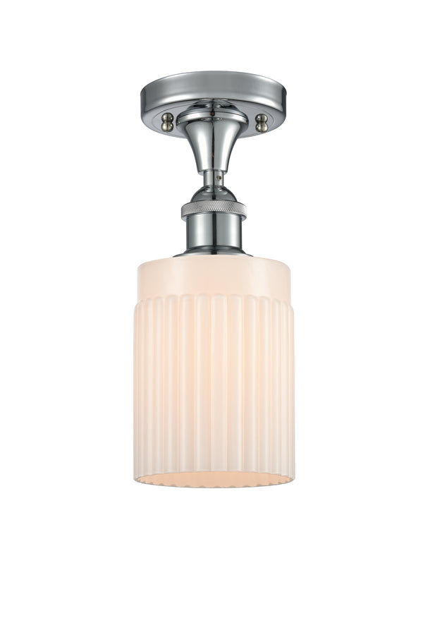 Innovations Lighting Hadley 1 Light Semi-Flush Mount Part Of The Ballston Collection 516-1C-PC-G341-LED