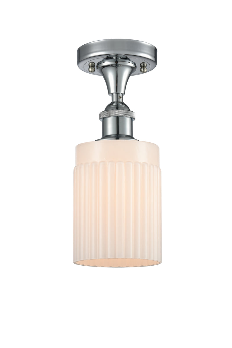 Innovations Lighting Hadley 1 Light Semi-Flush Mount Part Of The Ballston Collection 516-1C-PC-G341-LED