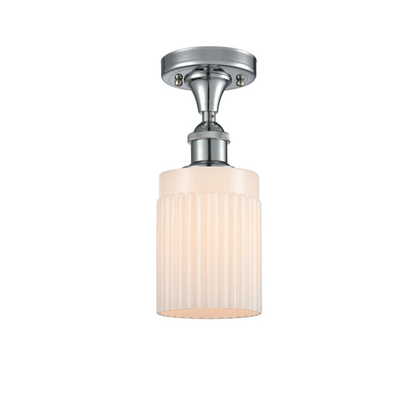 Innovations Lighting Hadley 1 Light Semi-Flush Mount Part Of The Ballston Collection 516-1C-PC-G341