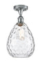 Innovations Lighting Large Waverly 1 Light Semi-Flush Mount Part Of The Ballston Collection 516-1C-PC-G372-LED