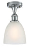 Innovations Lighting Castile 1 Light Semi-Flush Mount Part Of The Ballston Collection 516-1C-PC-G381-LED