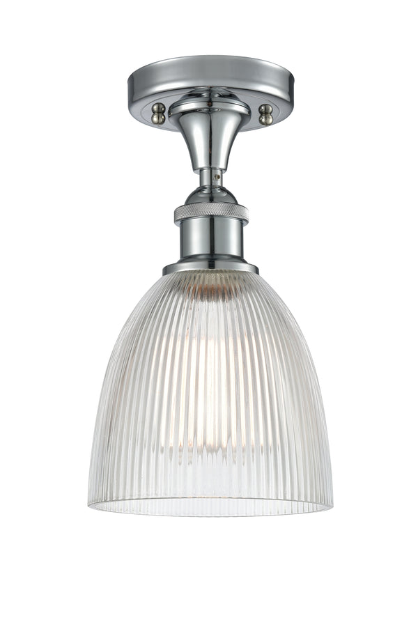 Innovations Lighting Castile 1 Light Semi-Flush Mount Part Of The Ballston Collection 516-1C-PC-G382-LED