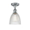 Innovations Lighting Castile 1 Light Semi-Flush Mount Part Of The Ballston Collection 516-1C-PC-G382