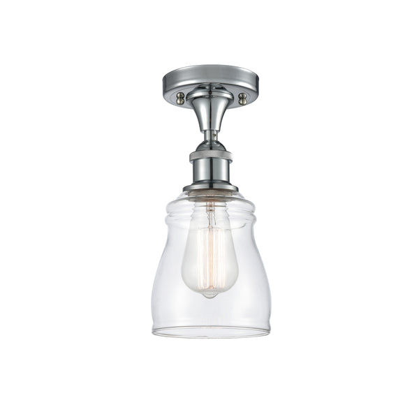 Innovations Lighting Ellery 1 Light Semi-Flush Mount Part Of The Ballston Collection 516-1C-PC-G392
