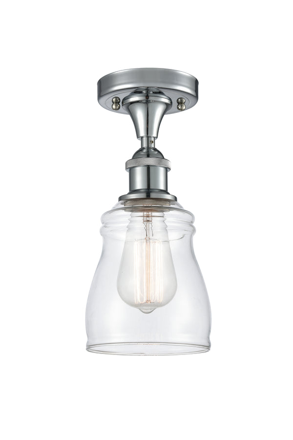 Innovations Lighting Ellery 1 Light Semi-Flush Mount Part Of The Ballston Collection 516-1C-PC-G392-LED