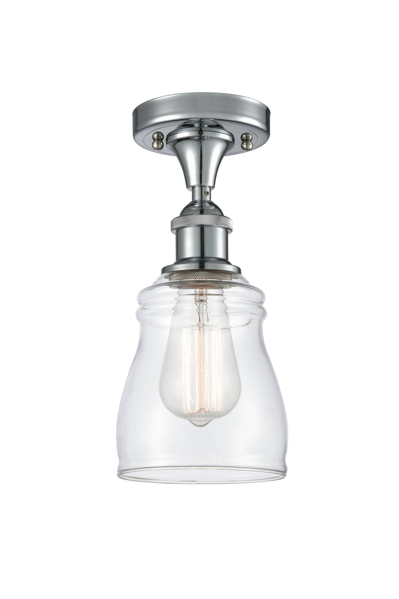 Innovations Lighting Ellery 1 Light Semi-Flush Mount Part Of The Ballston Collection 516-1C-PC-G392-LED