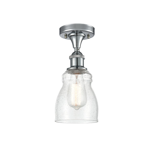 Innovations Lighting Ellery 1 Light Semi-Flush Mount Part Of The Ballston Collection 516-1C-PC-G394