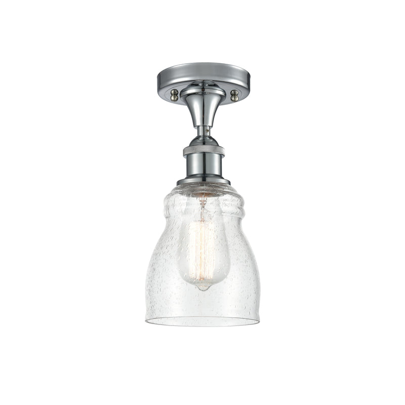 Innovations Lighting Ellery 1 Light Semi-Flush Mount Part Of The Ballston Collection 516-1C-PC-G394