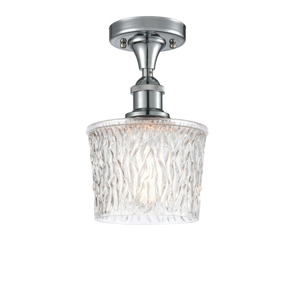 Innovations Lighting Niagra 1 Light Semi-Flush Mount Part Of The Ballston Collection 516-1C-PC-G402