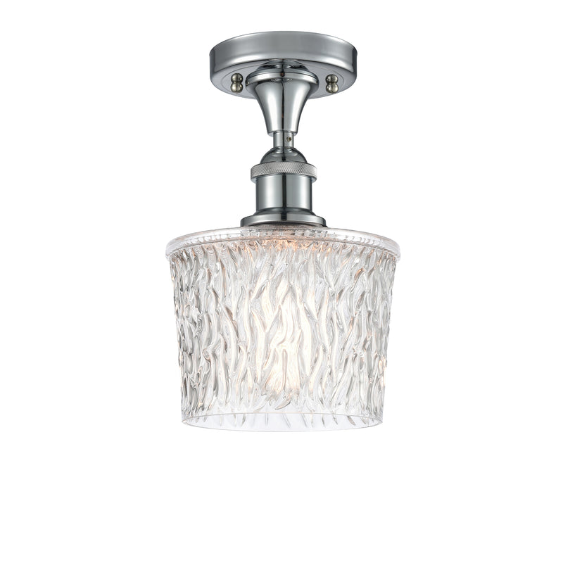 Innovations Lighting Niagra 1 Light Semi-Flush Mount Part Of The Ballston Collection 516-1C-PC-G402