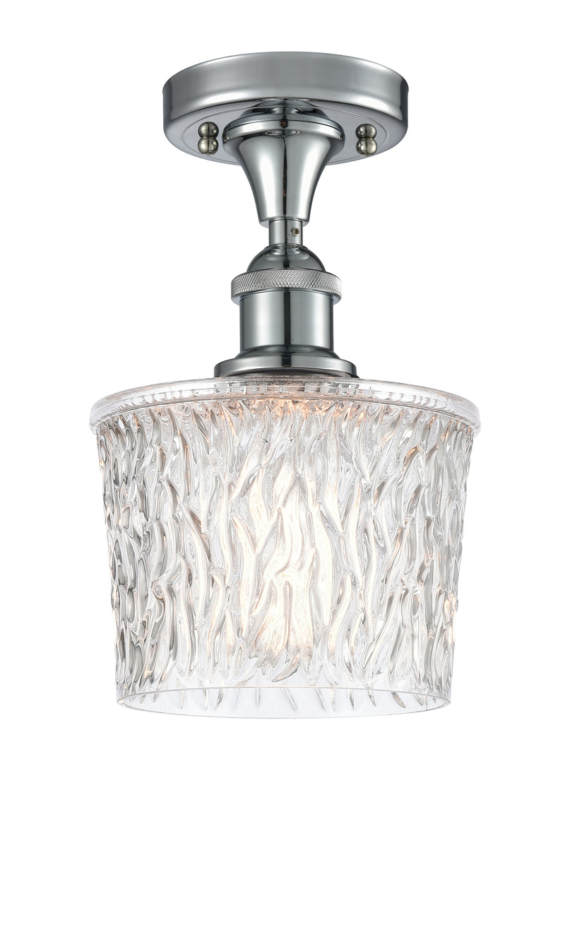 Innovations Lighting Niagra 1 Light Semi-Flush Mount Part Of The Ballston Collection 516-1C-PC-G402-LED