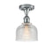 Innovations Lighting Dayton 1 Light Semi-Flush Mount Part Of The Ballston Collection 516-1C-PC-G412