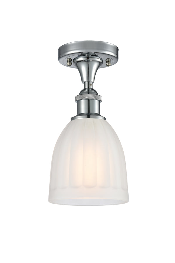 Innovations Lighting Brookfield 1 Light Semi-Flush Mount Part Of The Ballston Collection 516-1C-PC-G441-LED