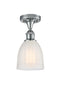 Innovations Lighting Brookfield 1 Light Semi-Flush Mount Part Of The Ballston Collection 516-1C-PC-G441-LED