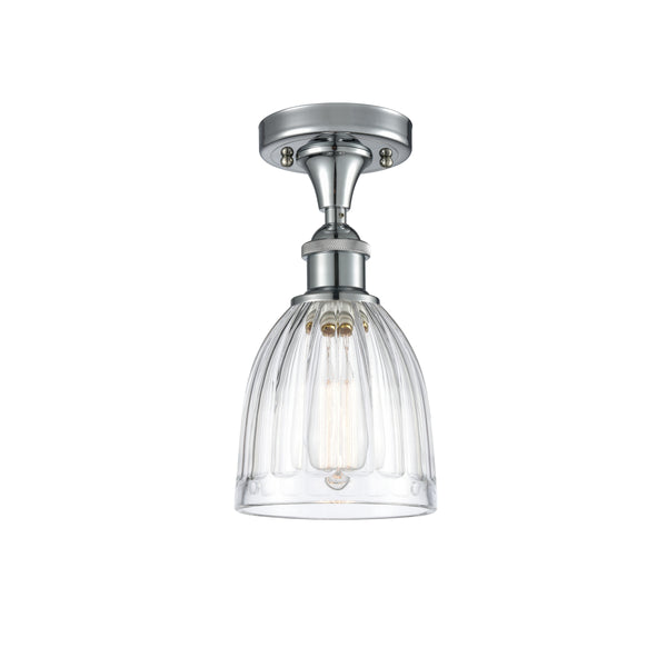 Innovations Lighting Brookfield 1 Light Semi-Flush Mount Part Of The Ballston Collection 516-1C-PC-G442