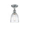 Innovations Lighting Brookfield 1 Light Semi-Flush Mount Part Of The Ballston Collection 516-1C-PC-G442