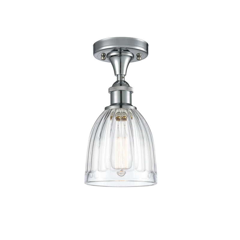 Innovations Lighting Brookfield 1 Light Semi-Flush Mount Part Of The Ballston Collection 516-1C-PC-G442
