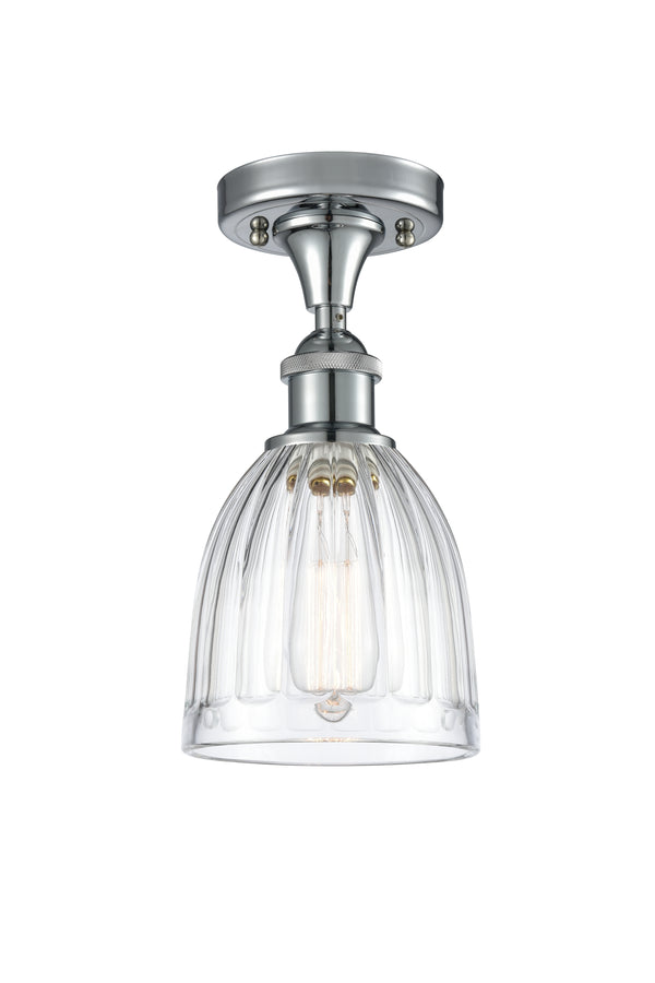 Innovations Lighting Brookfield 1 Light Semi-Flush Mount Part Of The Ballston Collection 516-1C-PC-G442-LED