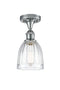 Innovations Lighting Brookfield 1 Light Semi-Flush Mount Part Of The Ballston Collection 516-1C-PC-G442-LED