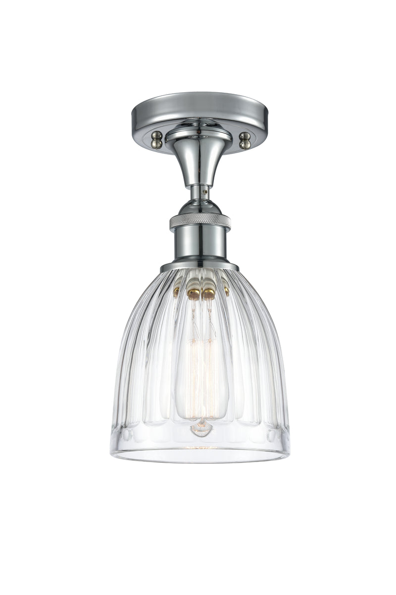 Innovations Lighting Brookfield 1 Light Semi-Flush Mount Part Of The Ballston Collection 516-1C-PC-G442-LED