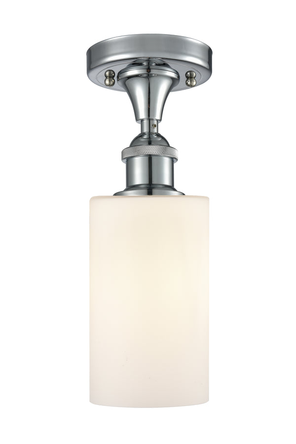 Innovations Lighting Clymer 1 Light Semi-Flush Mount Part Of The Ballston Collection 516-1C-PC-G801-LED