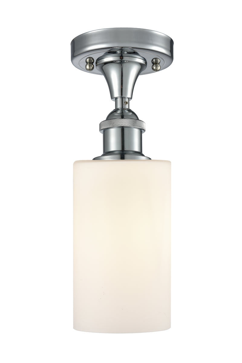 Innovations Lighting Clymer 1 Light Semi-Flush Mount Part Of The Ballston Collection 516-1C-PC-G801-LED