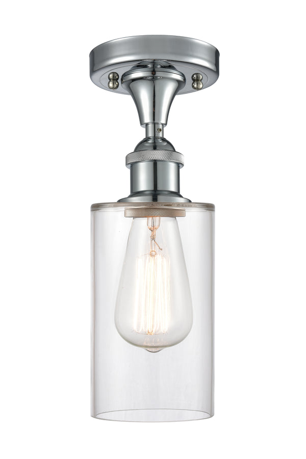Innovations Lighting Clymer 1 Light Semi-Flush Mount Part Of The Ballston Collection 516-1C-PC-G802-LED
