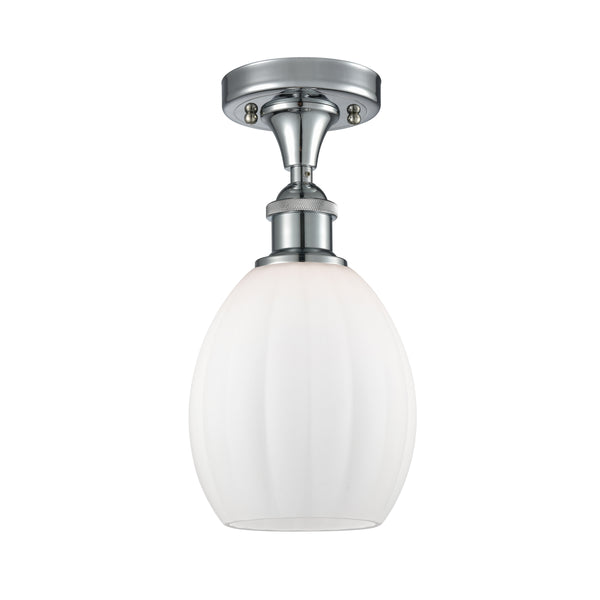 Innovations Lighting Eaton 1 Light Semi-Flush Mount Part Of The Ballston Collection 516-1C-PC-G81