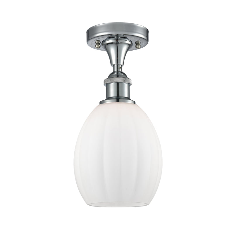 Innovations Lighting Eaton 1 Light Semi-Flush Mount Part Of The Ballston Collection 516-1C-PC-G81