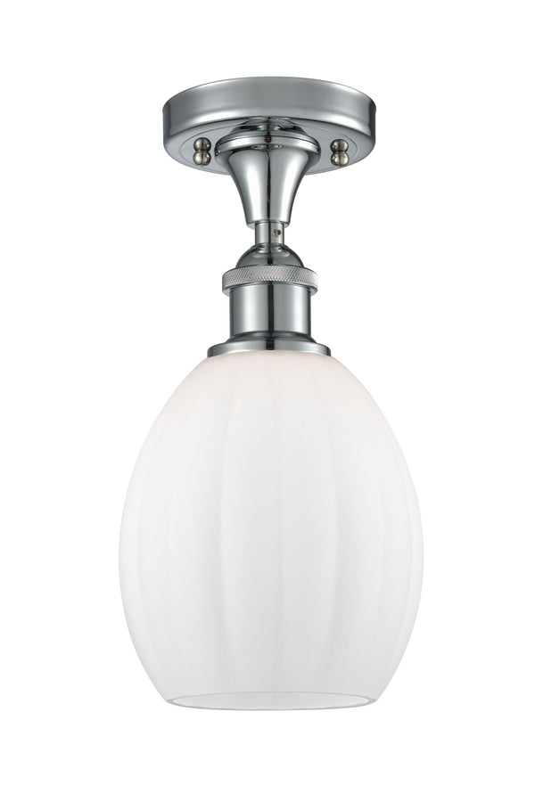 Innovations Lighting Eaton 1 Light Semi-Flush Mount Part Of The Ballston Collection 516-1C-PC-G81-LED