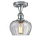 Innovations Lighting Fenton 1 Light Semi-Flush Mount Part Of The Ballston Collection 516-1C-PC-G92