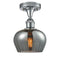 Innovations Lighting Fenton 1 Light Semi-Flush Mount Part Of The Ballston Collection 516-1C-PC-G93
