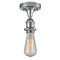 Innovations Lighting Bare Bulb 1 Light Semi-Flush Mount Part Of The Ballston Collection 516-1C-PC