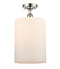 Innovations Lighting Large Cobbleskill 1 Light Semi-Flush Mount Part Of The Ballston Collection 516-1C-PN-G111-L-LED