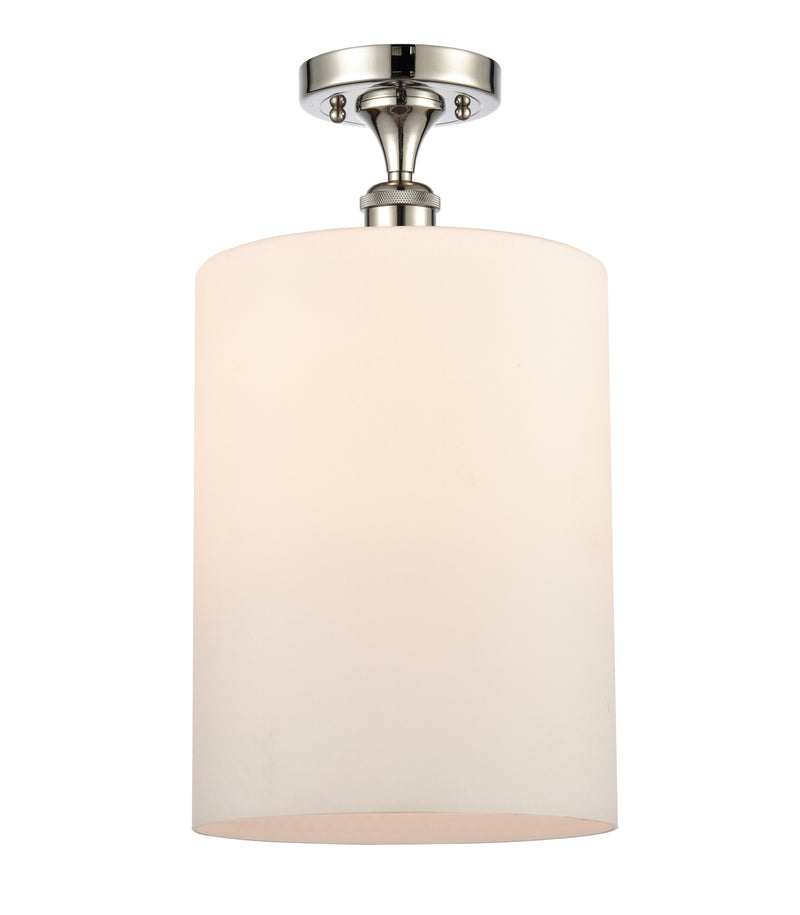 Innovations Lighting Large Cobbleskill 1 Light Semi-Flush Mount Part Of The Ballston Collection 516-1C-PN-G111-L