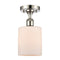 Innovations Lighting Cobbleskill 1 Light Semi-Flush Mount Part Of The Ballston Collection 516-1C-PN-G111